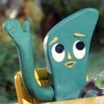 gumby-waving-driving