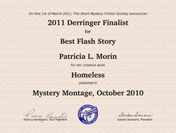 Derringer Finalist